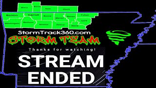 AUG 16 POWER LOSS - REBOOT: LIVE SEVERE WEATHER COVERAGE - NW Arkansas - Harrison AR - Branson MO
