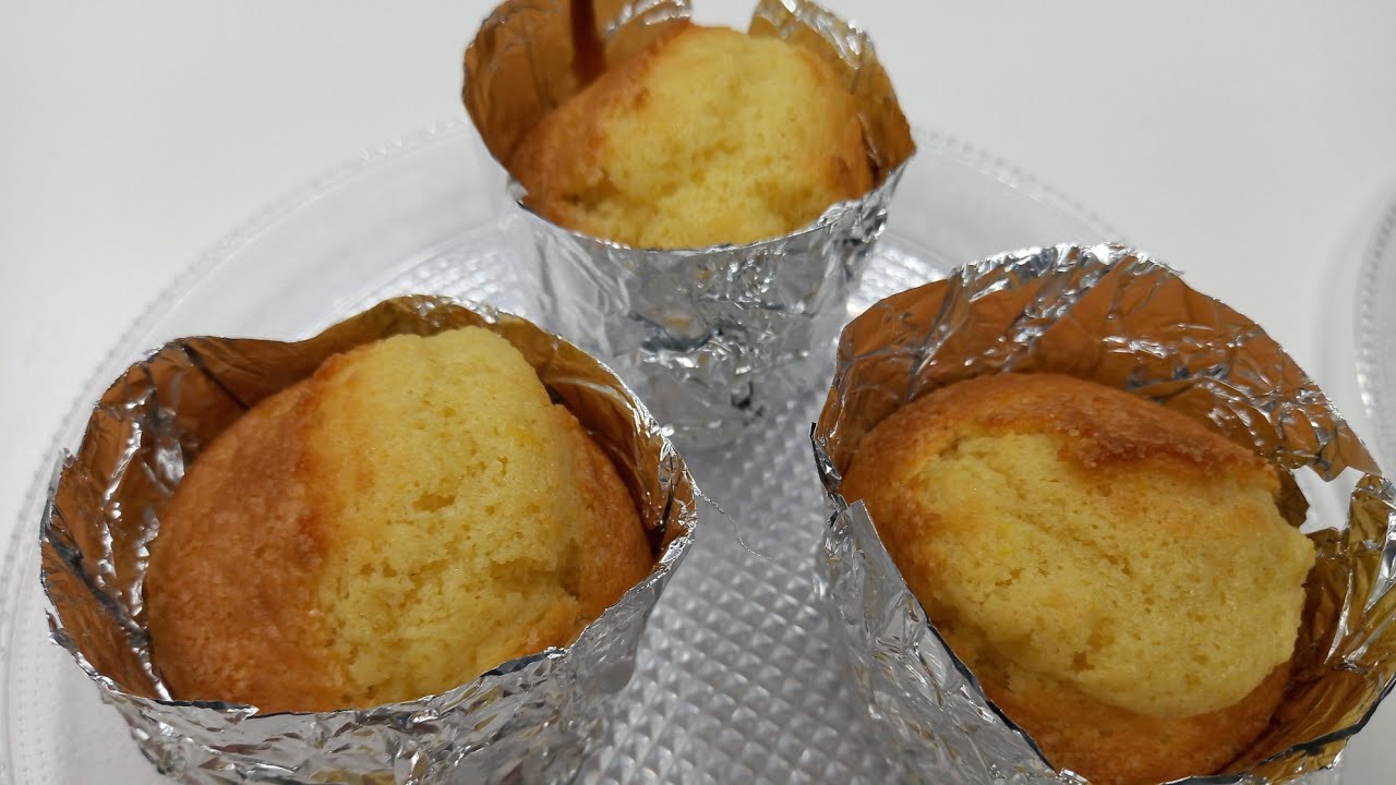 Magdalenas caseras con y sin robot de cocina 