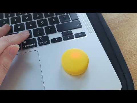 Puck.js keydown led response