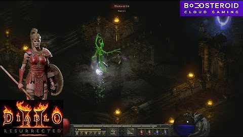 Diablo 2 Resurrected Gameplay #6 with Amazon Class on Boosteroid Cloud Gaming Platform