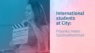 International Students at City: Priyanka meets Saidmukhammad screenshot 2