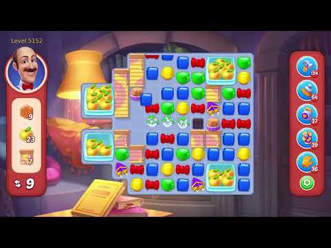 Homescapes Level 5152 - 15 Moves - No Boosters