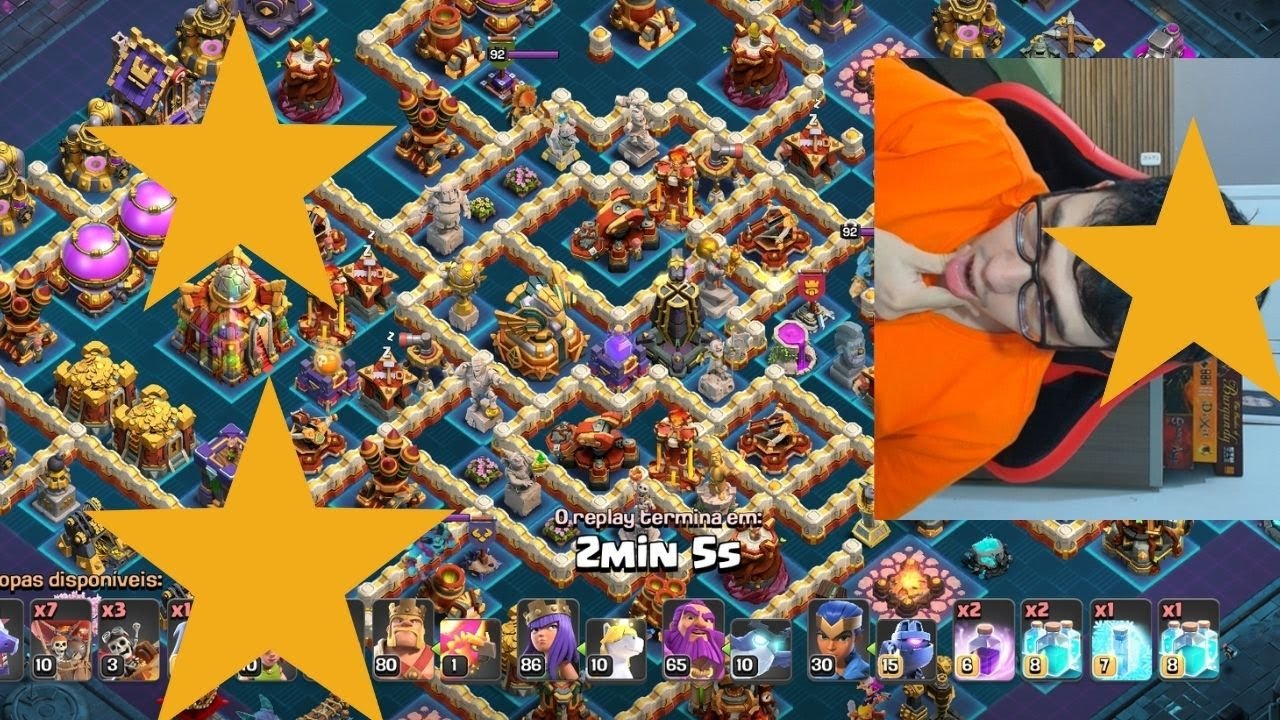 ESTE ATAQUE TÁ CADA VEZ MAIS ROUBADO NO CLASH OF CLANS🔥🔥🔥