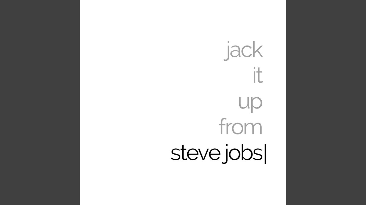 YouTube에서 Jack It up (From "Steve Jobs") 보기 YouTube에서 Jack It up (From "Steve Jobs") 보기