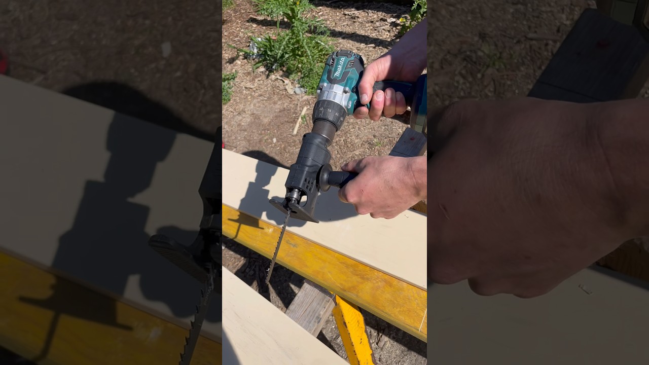 This turns your Drill into a Jigsaw