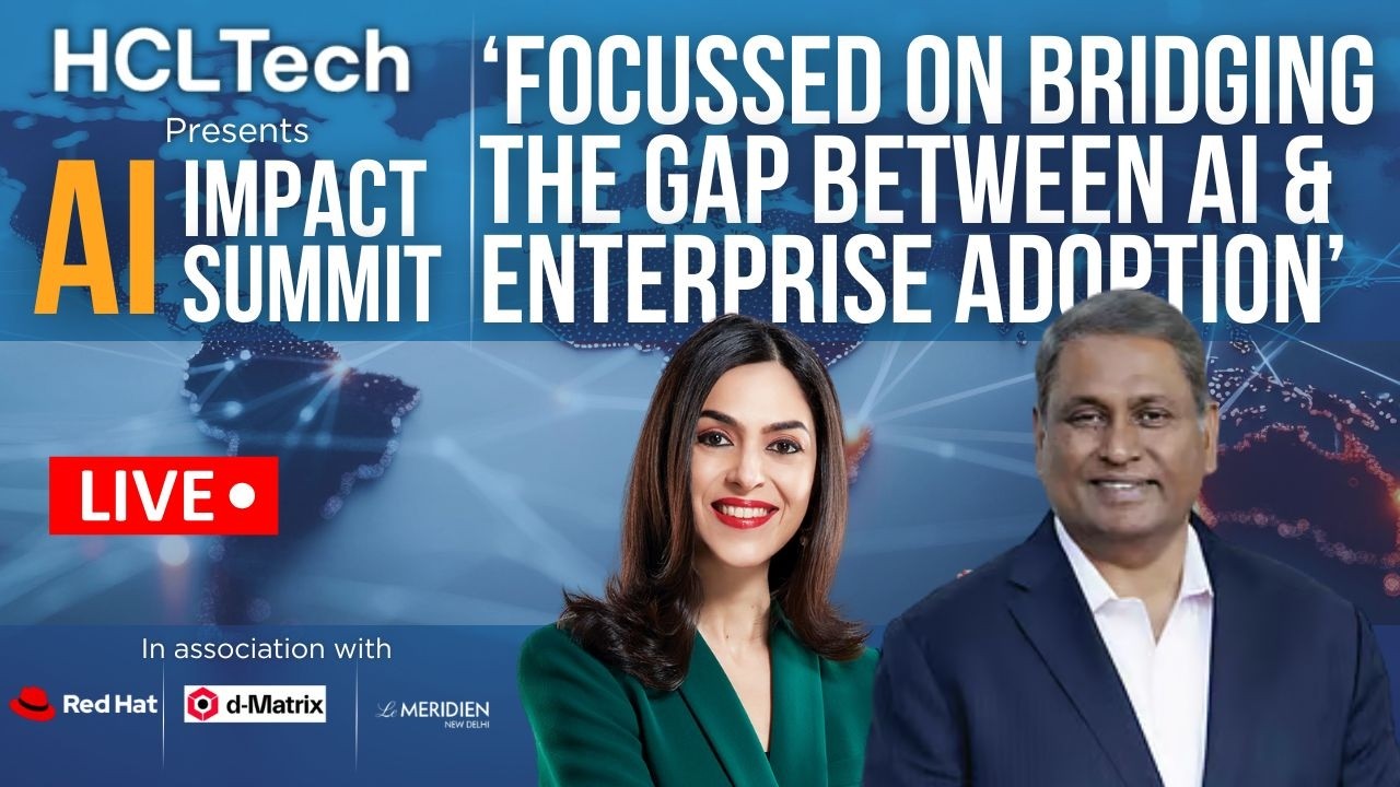 LIVE | India AI Impact Summit 2026 | C Vijayakumar, MD, HCLTech Speaks To CNBC-TV 18 | N18L