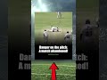 Pitch Mayhem: Match Abandoned After Scary Injury! #Shorts