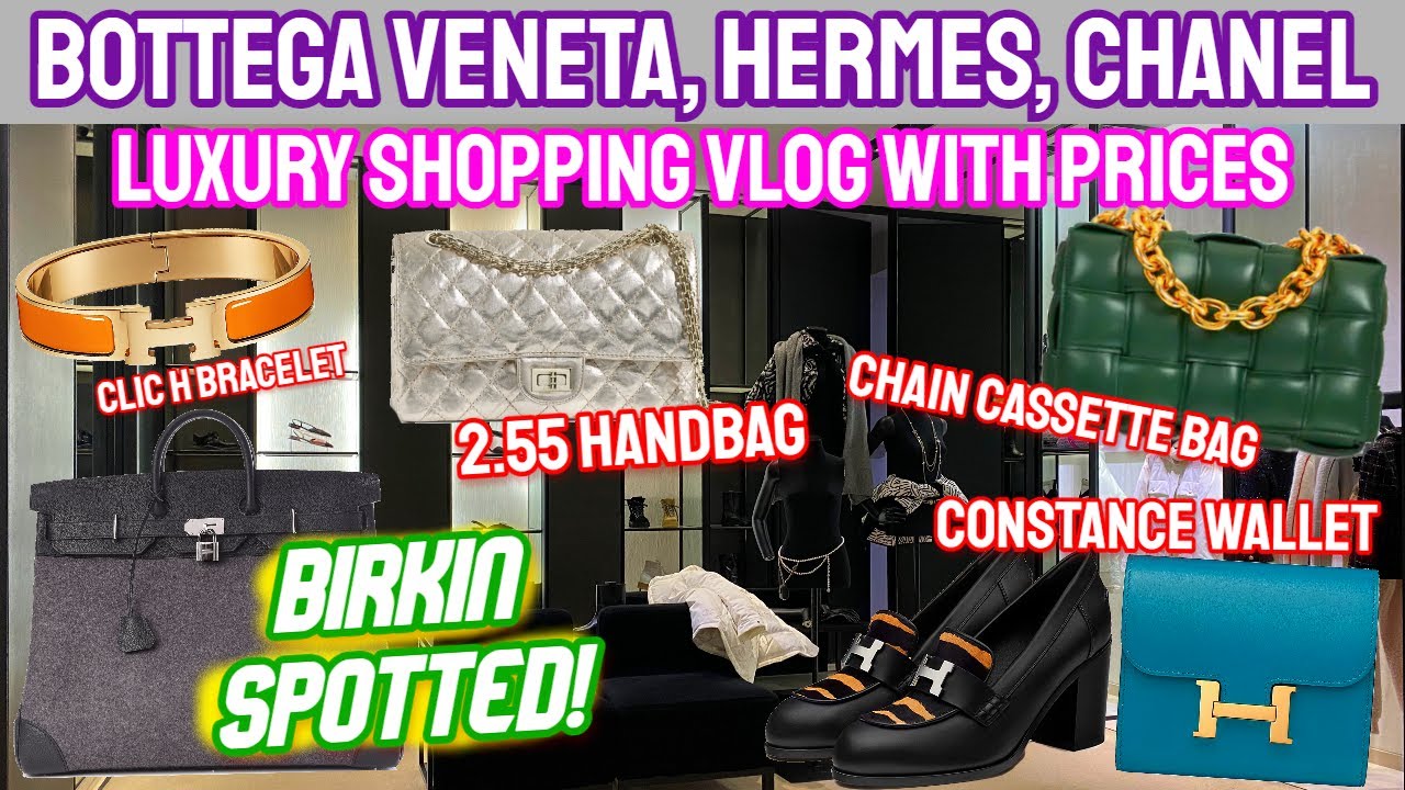 VLOG: 24 Hrs in Barcelona Solo Luxury Shopping Hermes, Fendi