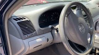 2002-2006 Toyota Camry OBD2 Port Location