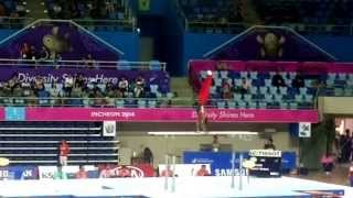Syque Caesar - Parallel Bars - Asian Games 2014 Qualifications
