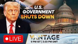LIVE: Trump Threatens Layoffs As US Govt. Shutdown Begins | Vantage on Firstpost | N18G