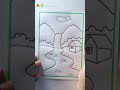 Beautiful Scenery Drawing With Pencil Shading