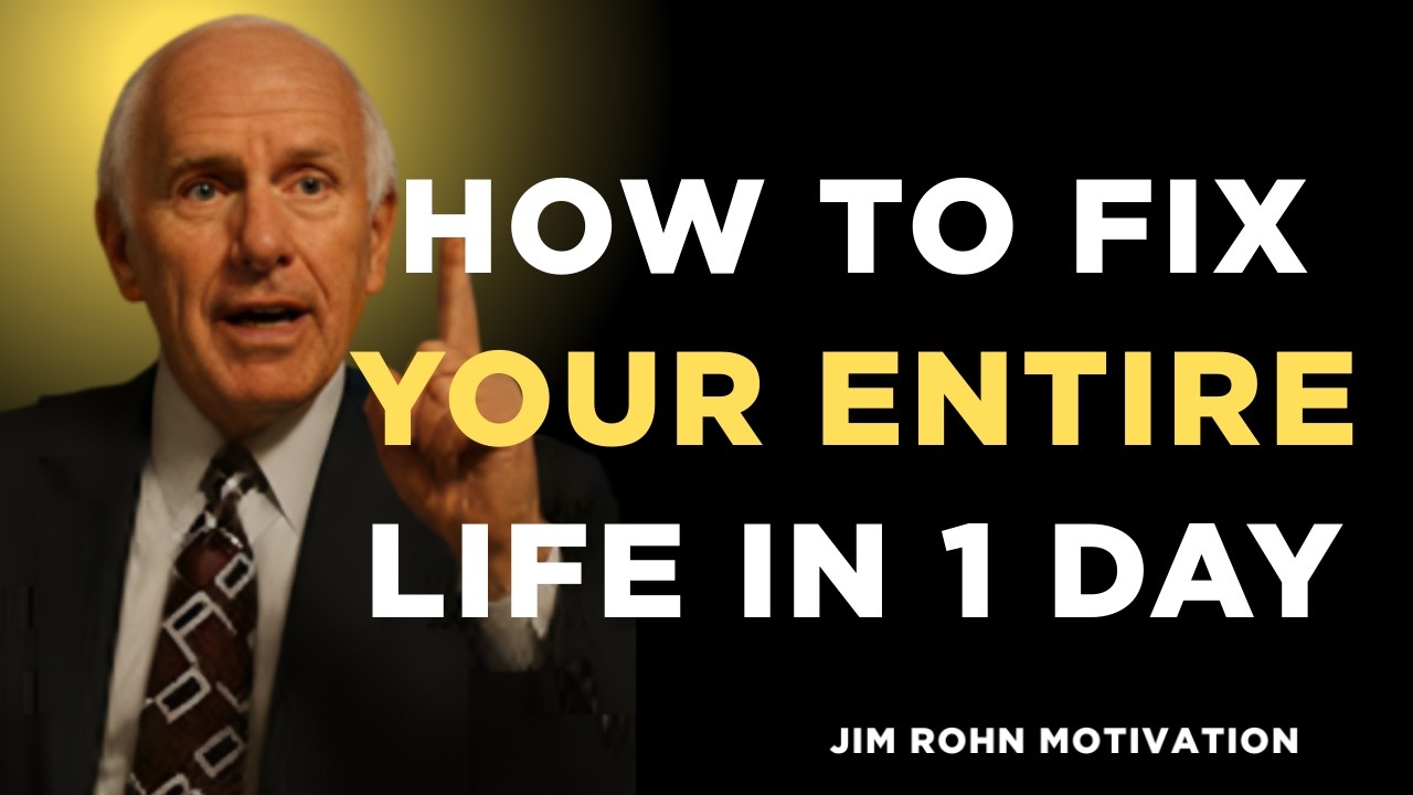 How to Fix Your Entire Life in 1 Day