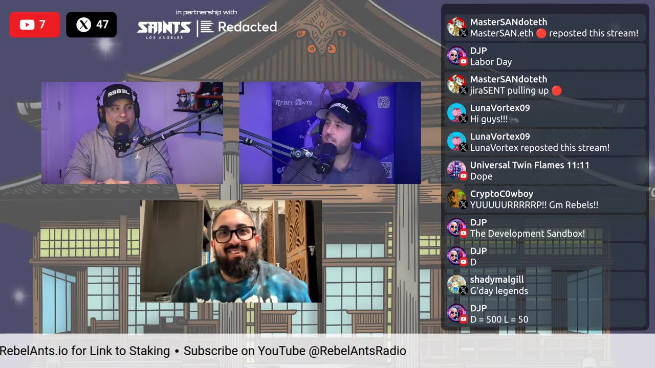 Rebel Ants Radio | 100 - Meet Capo 9 (@stedfastt) from Monos NFT Project