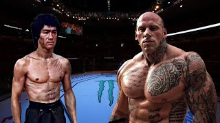 BRUCE LEE VS MARTYN FORD 😱🔥*CRAZY WAR* (EA SPORTS UFC 4) UFC KNOCKOUTS | BRUCE LEE FIGHT | 8K UHD