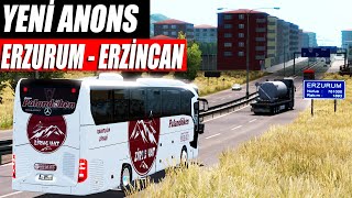 YENİDEN YOLLARDA ANONSLU SEFER ! PALANDOKEN SEYAHAT / TRAVEGO TÜRKİYE MODU / Euro Truck Simulator 2