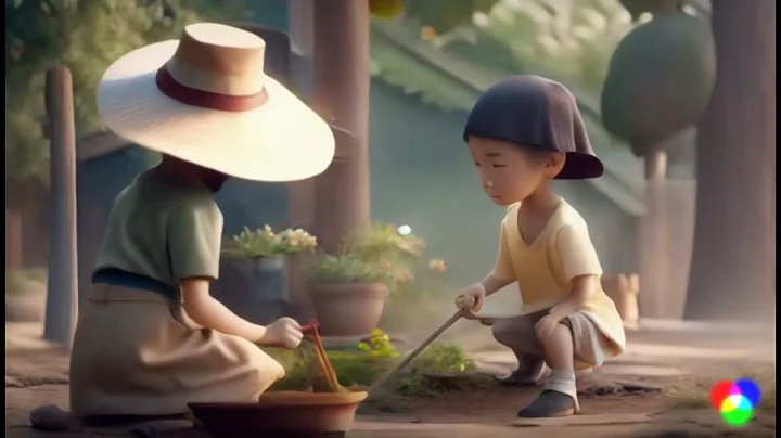 Chinese folklore the story of the empty pot