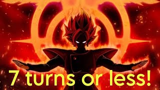 Ultimate Red Zone Fused Zamasu In 7 Turns Or Less Dbz Dokkan Battle