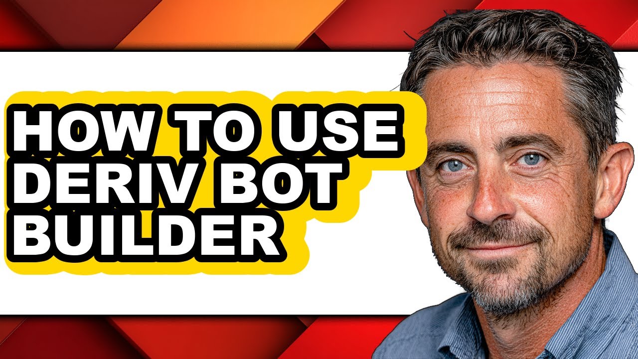 How to Use Deriv Bot Builder (easy Method) - YouTube