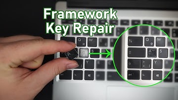 Framework 13 Keycap Repair (3D Printed Cover)