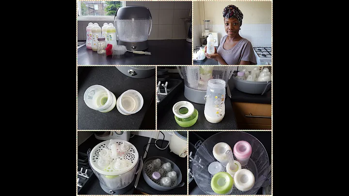 Washing & Sterilising baby bottles (MAM)