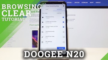 How to Clear Browser Data in Doogee N20 - Delete History & Cookies
