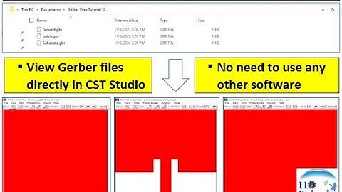 How to View Gerber Files in CST Studio| View Gerber Files without using any other software