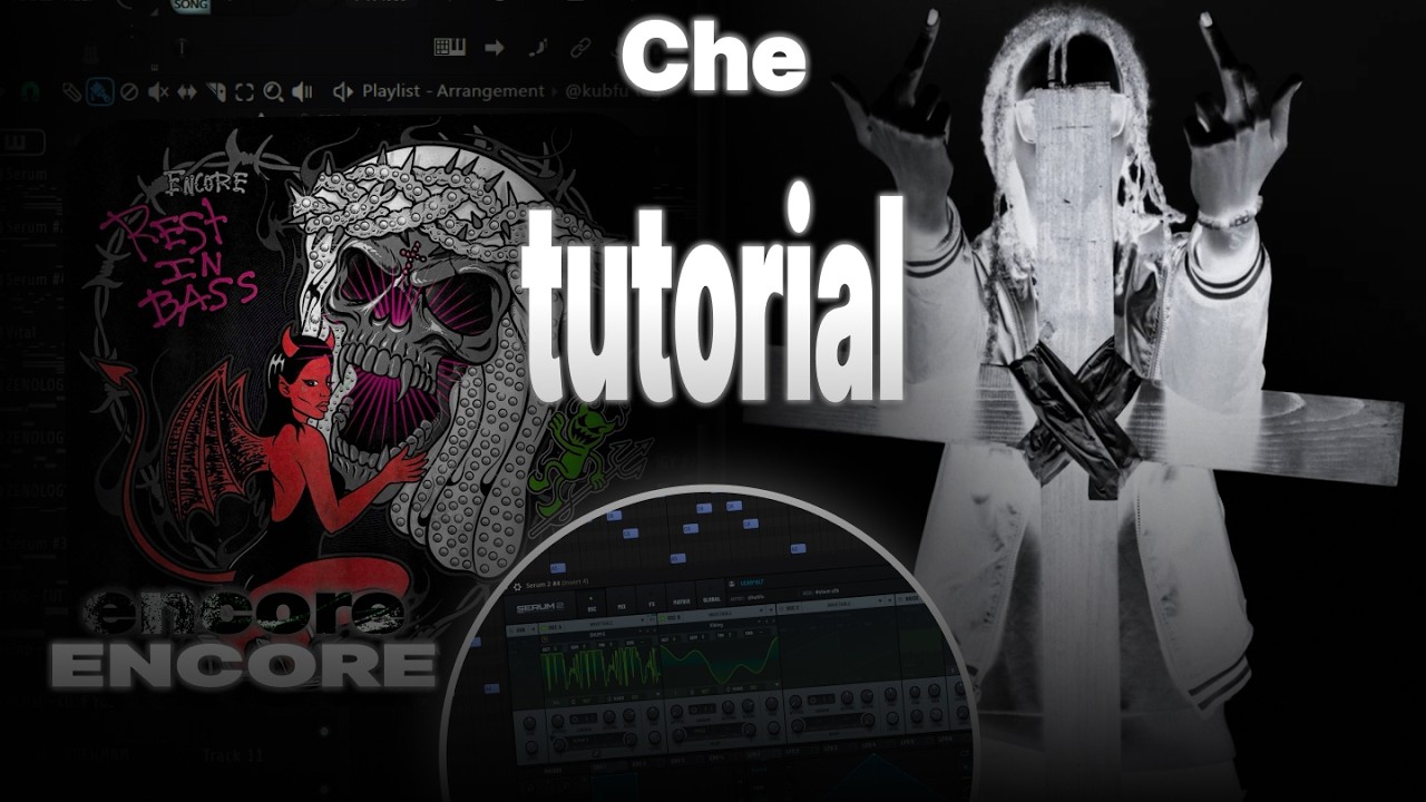 How to make CRAZY beats like ENCORE for CHE from scratch / tutorial