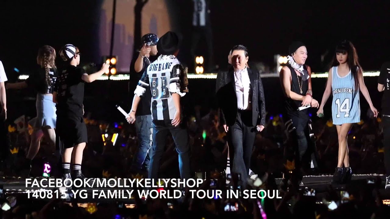 140815 YG Family World Tour Encore Gangnam Style