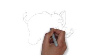 как нарисовать слона, how to draw an elephant(Thank you, see us! Subscribe to our channel and we will respond in kind: Sign up video views, Like группа в одноклассниках ..., 2016-09-08T13:14:42.000Z)