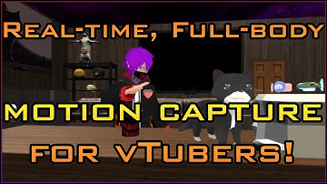 Real-Time Full Body Motion Capture for vTubers - Demonstration