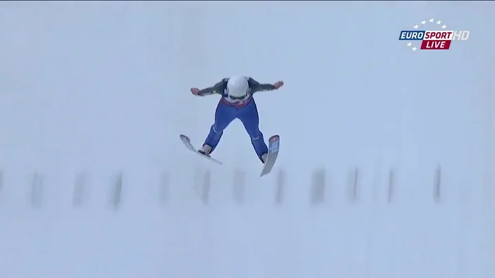 Julia Clair 131.5 m Planica 2014 (English Commenta...
