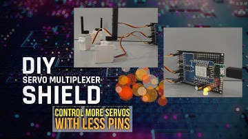 Smart Servo Shield – Control More Servos with Less Pins!
