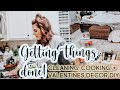 GETTING THINGS DONE! CLEAN AND COOK WITH ME!