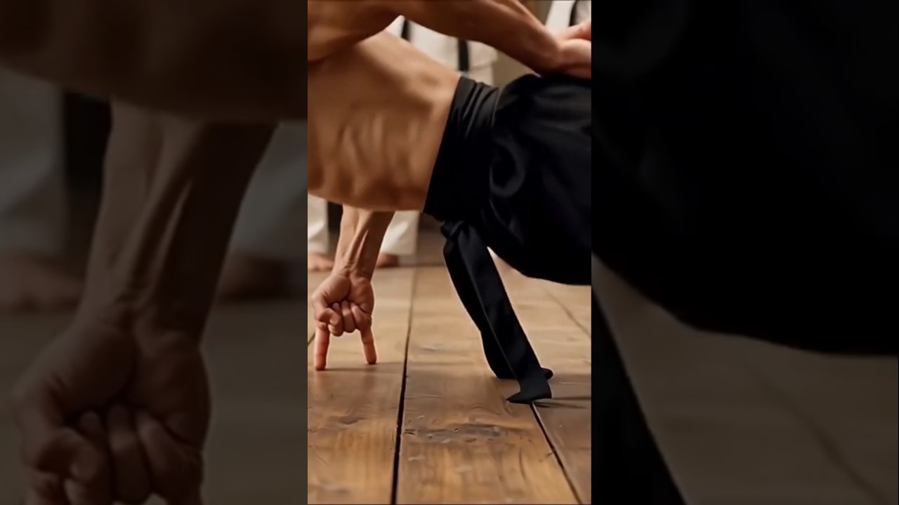 Bruce Lee’s 2-Finger Push-Up | Legendary Power