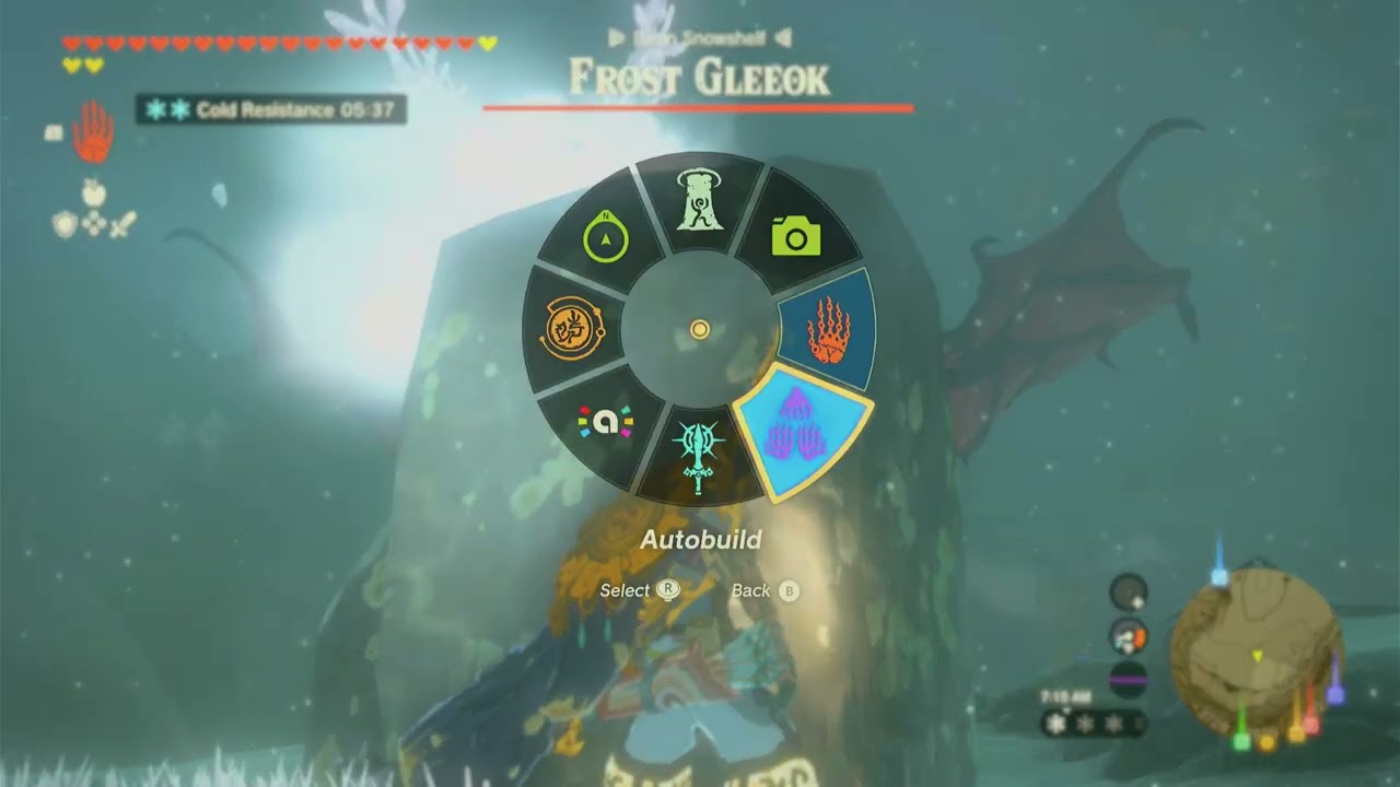 Boss: Frost Gleeok, Biron Snowshelf | The Legend of Zelda: Tears of the Kingdom