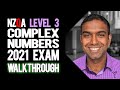 NCEA Level 3 Complex Numbers 2021 NZQA Exam - Worked Answers