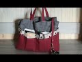 👜🌿tutorial bag organizer - svuota borse