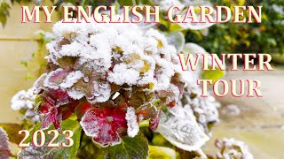 Winter Back Garden Tour  My English Garden    2023