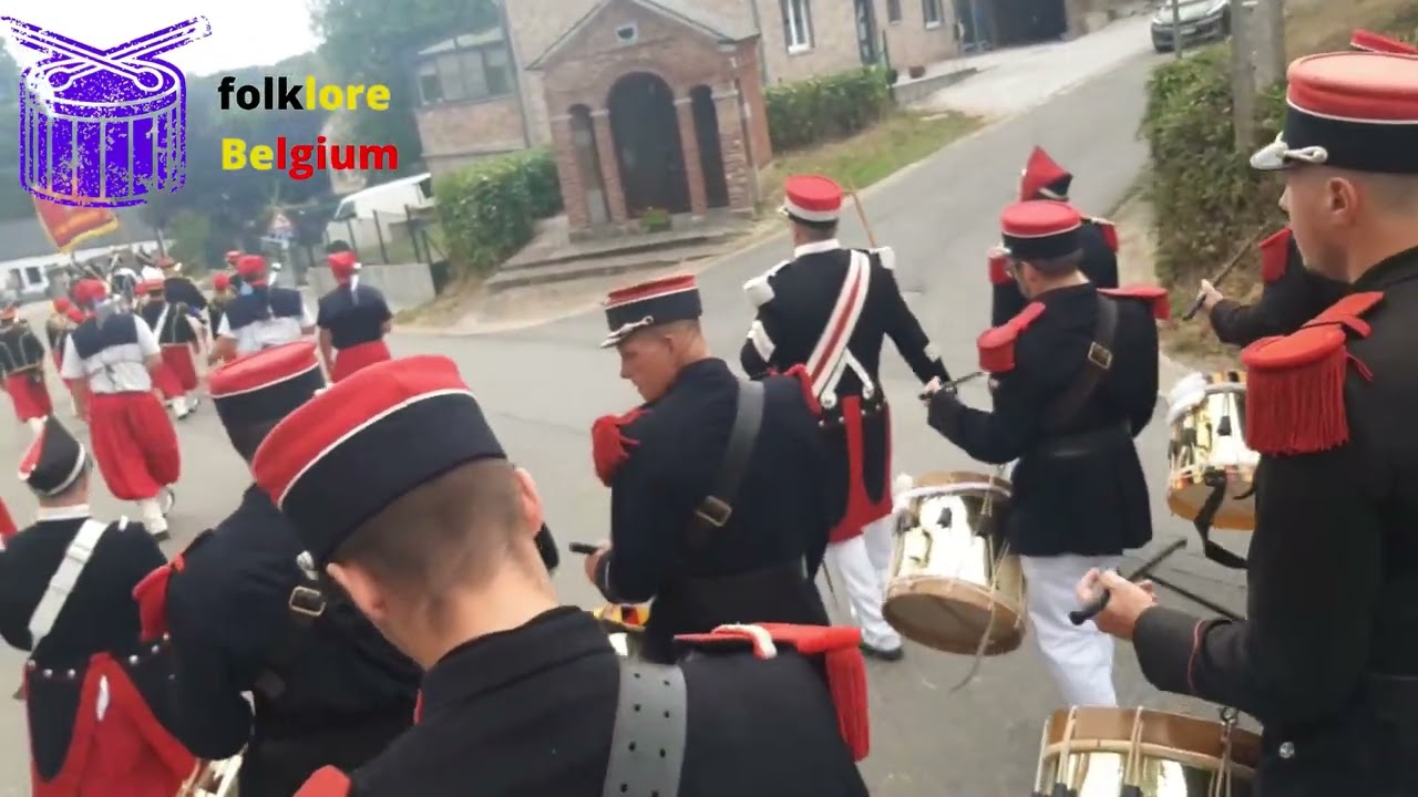 Marche Saint-Laurent d'Yves-Gomezée 2022 - épisode 1 - folklore belgium