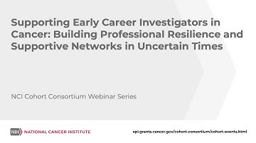 Building Professional Resilience and Supportive Networks in Uncertain Times Webinar