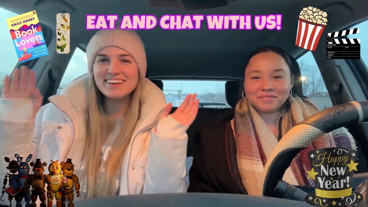 Eat and Chat With Us! (Books, Movies, New Year's Eve)