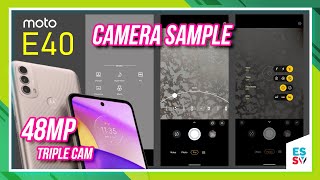 Moto E40 Camera Video Sample | 48mp Triple Cam