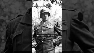 The Day General Patton’s Voice Broke  💔 #shorts #history