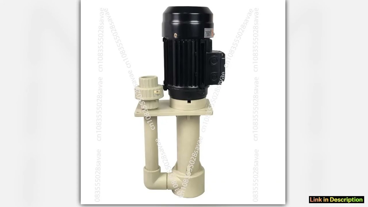 Plastic Chemical Pump Vertical Acid and Alkali Resistant Submerged Pump Vertical Pump in Anticorros