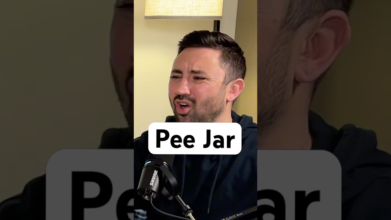 Never touch someone's Pee jar 😭 