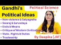 Political thoughts of mahatma  gandhi