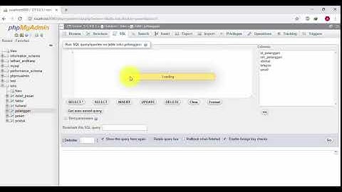 PhpMyAdmin - Tutorial Membuat Database , Insert Record , dan Menampilkan Join di Phpmyadmin