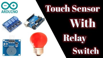 Using TTP223B touch module and relay to control AC/DC load with Arduino