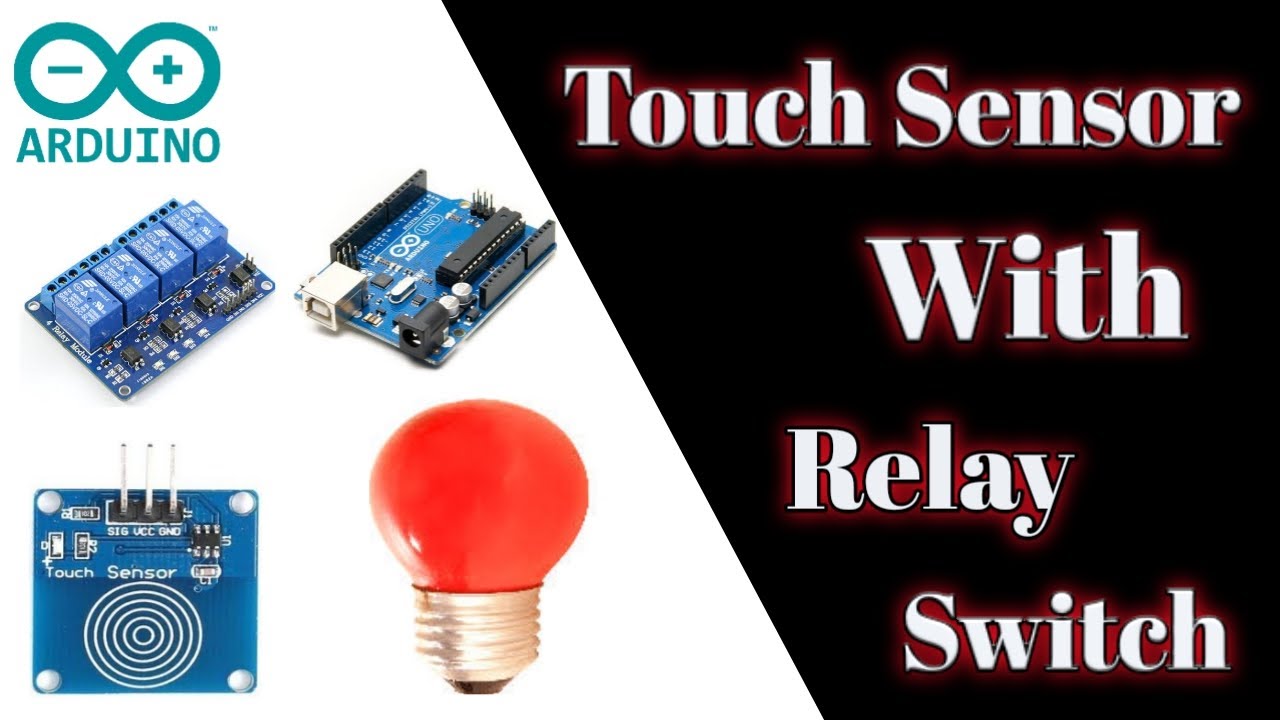 5V Robojax Relay Module with TTP223 Touch Sensor Module for Arduino and Raspberry Pi